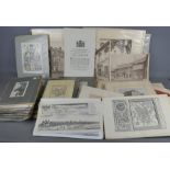 [Local interest] A quantity of 19th century prints of Stamford and surrounding areas and some