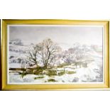 Angus Rands (20th century): In the Depths of Winter, Hornby North Yorkshire, signed and dated 1976