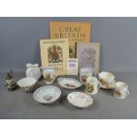 A quantity of Royal commemorative china and ephemera