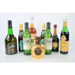A group of vintage liqueurs, sherry , wine to include Mozart, Croft limited edition sherry , Berry