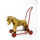 Vintage Chiltern Toys push-along pony