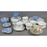 A Royal Albert Memory Lane part tea service and Wedgwood Jasperware