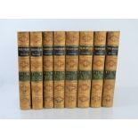 Eight Vols The Plays by William Shakespeare, leather bound, Longman & Co, London, 1856.