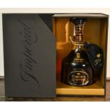 A bottle of Imperial Carlos I, Desde 1889 XO Brandy de Jerez, aged over 15 years, in the original