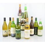 Eleven bottles of various wines to include - Isral Oliver , Dashbosch , Saint veran, Liebfraumilch