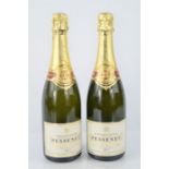 Two bottles of Chateau de Villers Vessenet champagne