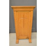 An oak pulpit. 127cm