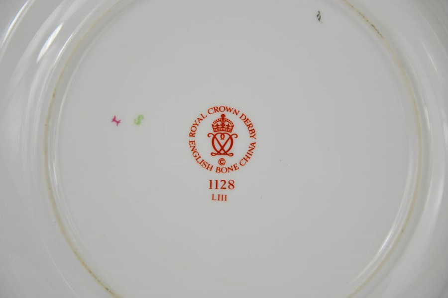 A pair of Royal Crown Derby plates, in the Old Imari pattern, 1128 LIII, 16cm diameter. - Image 2 of 2