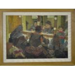 Mary Jackson (20th century) titled dressing room at the Eno - 24cm x 34cm