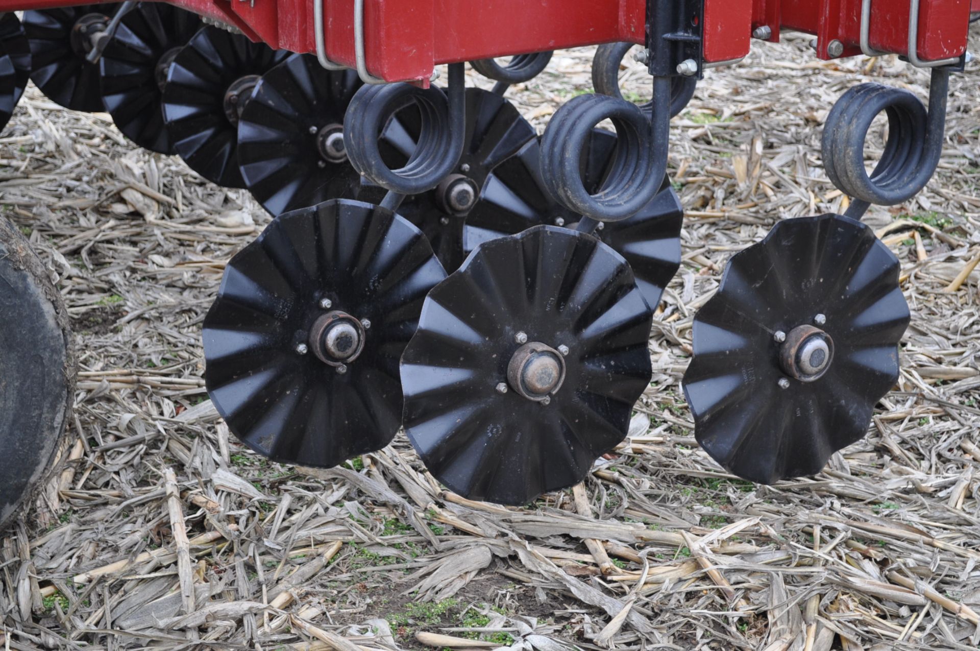 18’ Salford RTS vertical till, coil tine harrow, rolling basket, hyd fold, SN 092072ML - Image 13 of 16