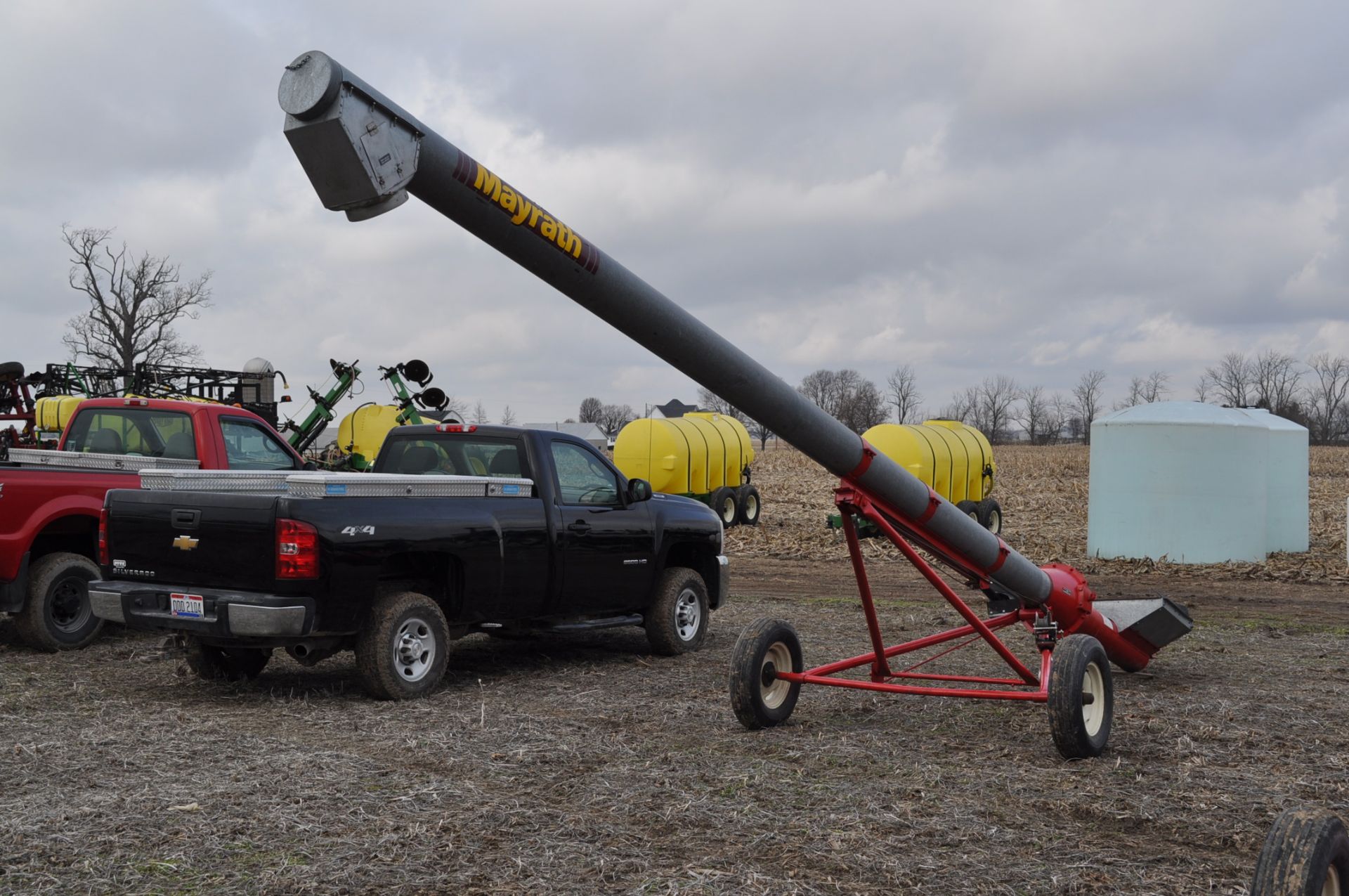 10” x 31’ Mayrath truck auger, 540 pto, undercarriage - Image 6 of 7