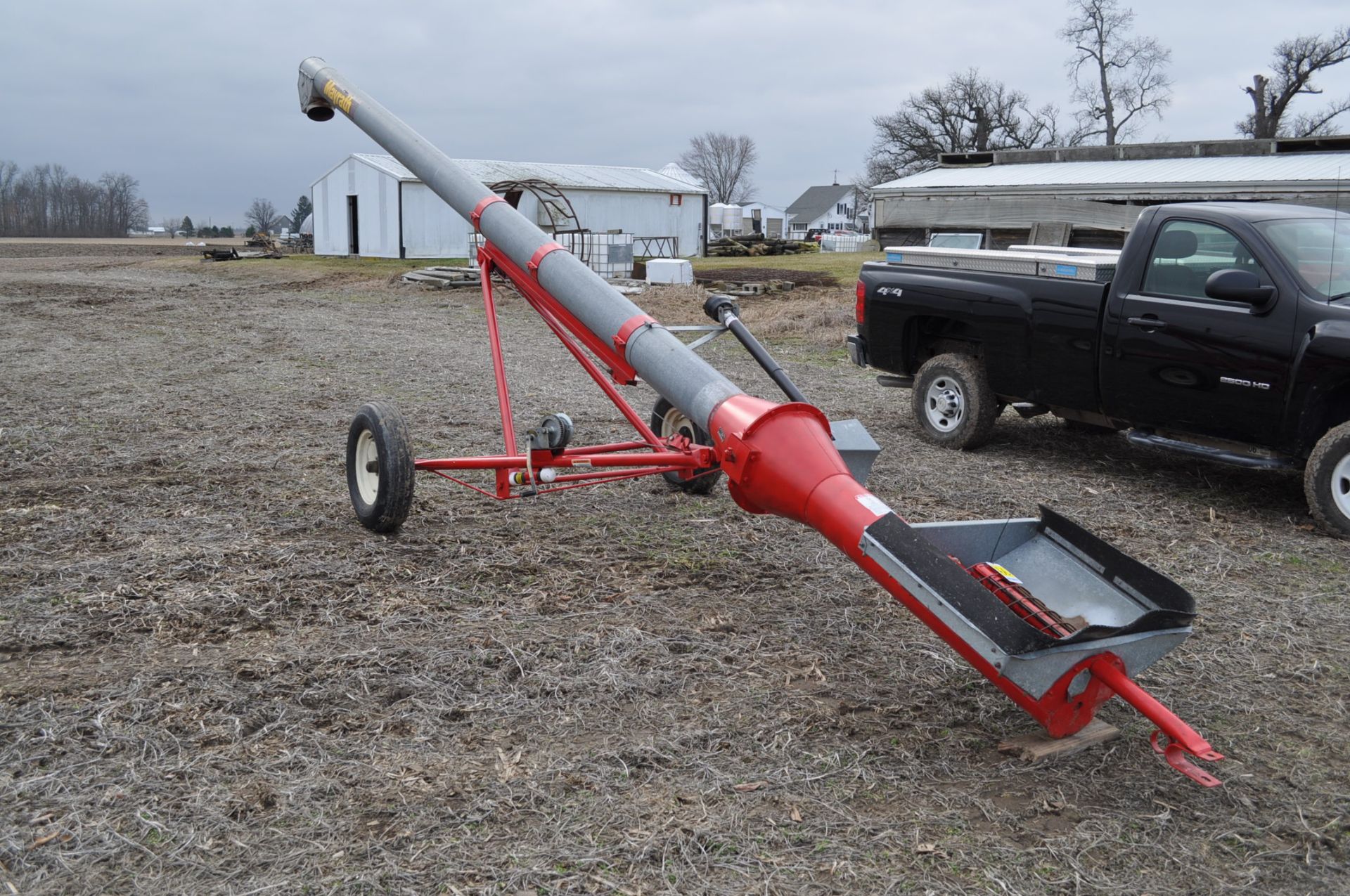 10” x 31’ Mayrath truck auger, 540 pto, undercarriage - Image 2 of 7