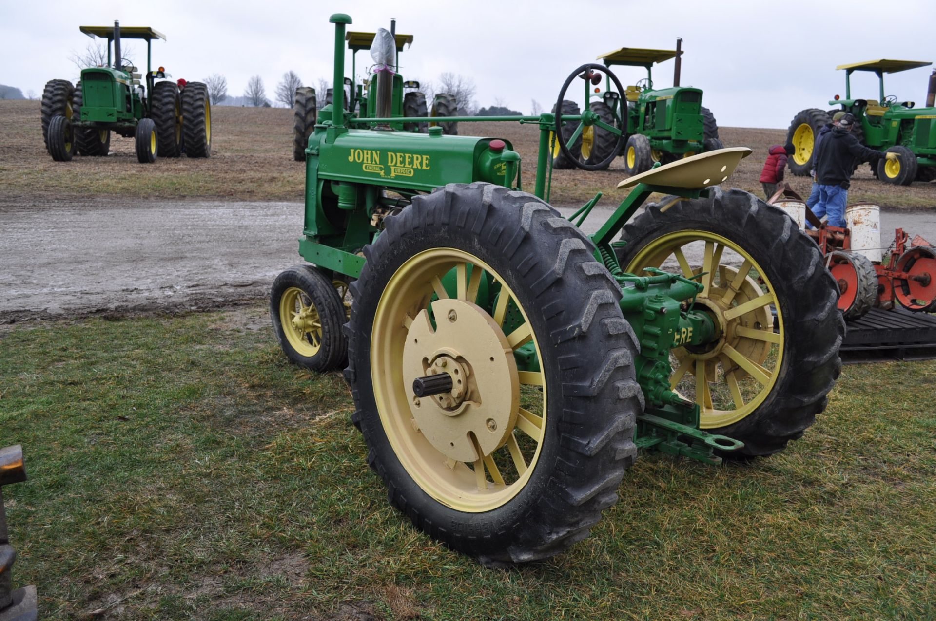 1937 John Deere Unstyled A, 11-36 tires, narrow front, 540 pto, SN 457396 - Image 2 of 12