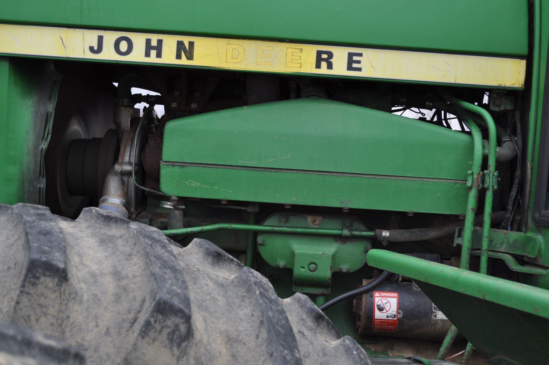 John Deere 8430 tractor, 4WD, diesel, 20.8-34 duals, CHA, Quad range, 3 hyd remotes, 1000 pto, 3 pt, - Image 10 of 19