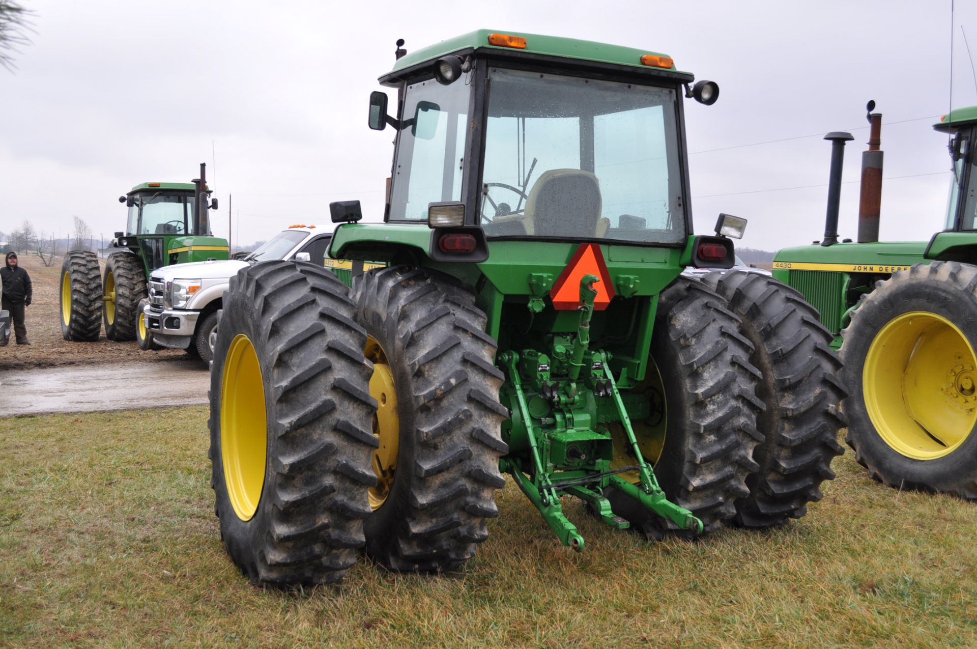 John Deere 4230 tractor, diesel, 18.4-34 hub duals, 10.00-16 front, CHA, Quad range, 2 hyd - Image 2 of 23