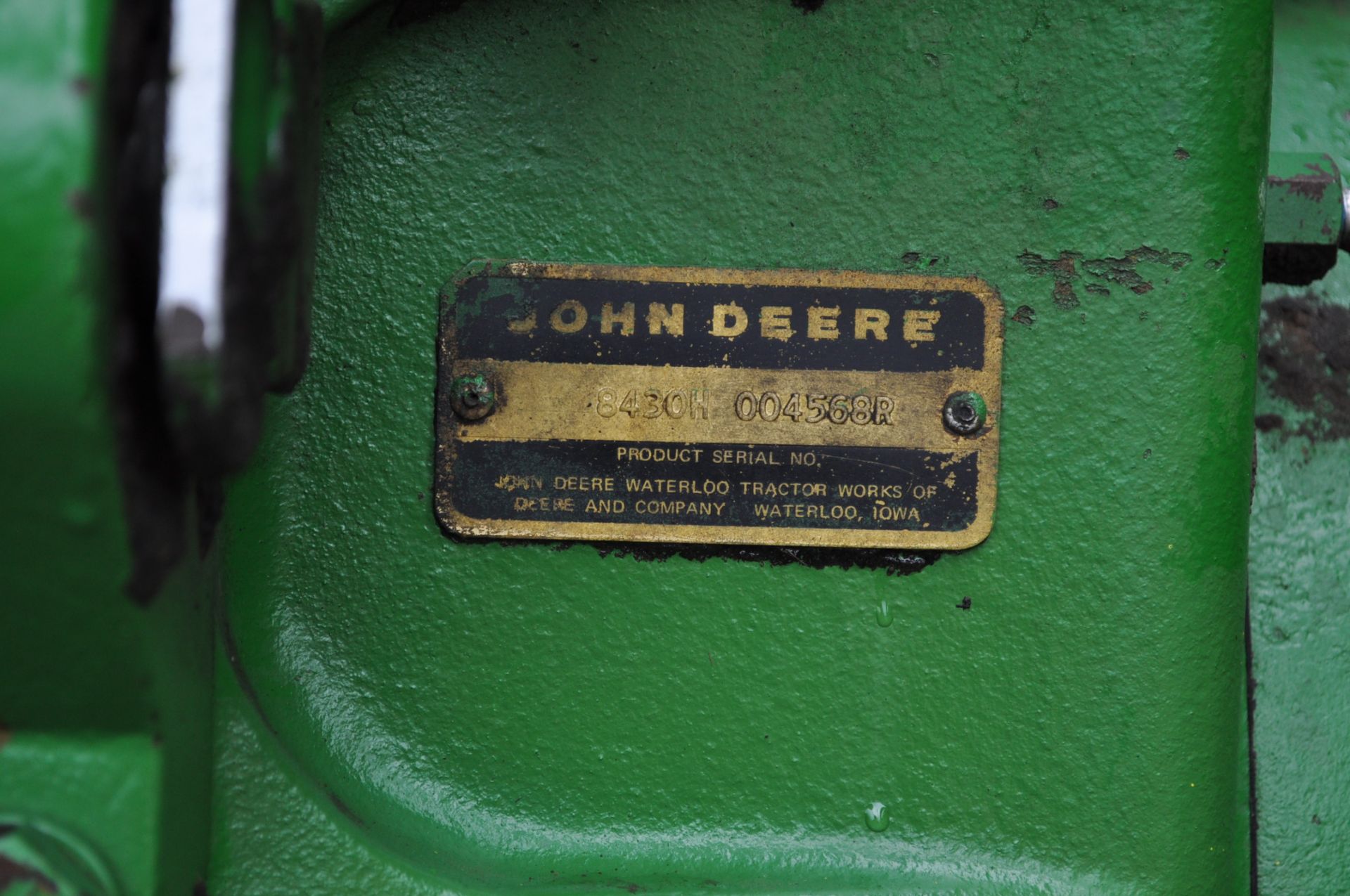 John Deere 8430 tractor, 4WD, diesel, 20.8-34 duals, CHA, Quad range, 3 hyd remotes, 1000 pto, 3 pt, - Image 13 of 19