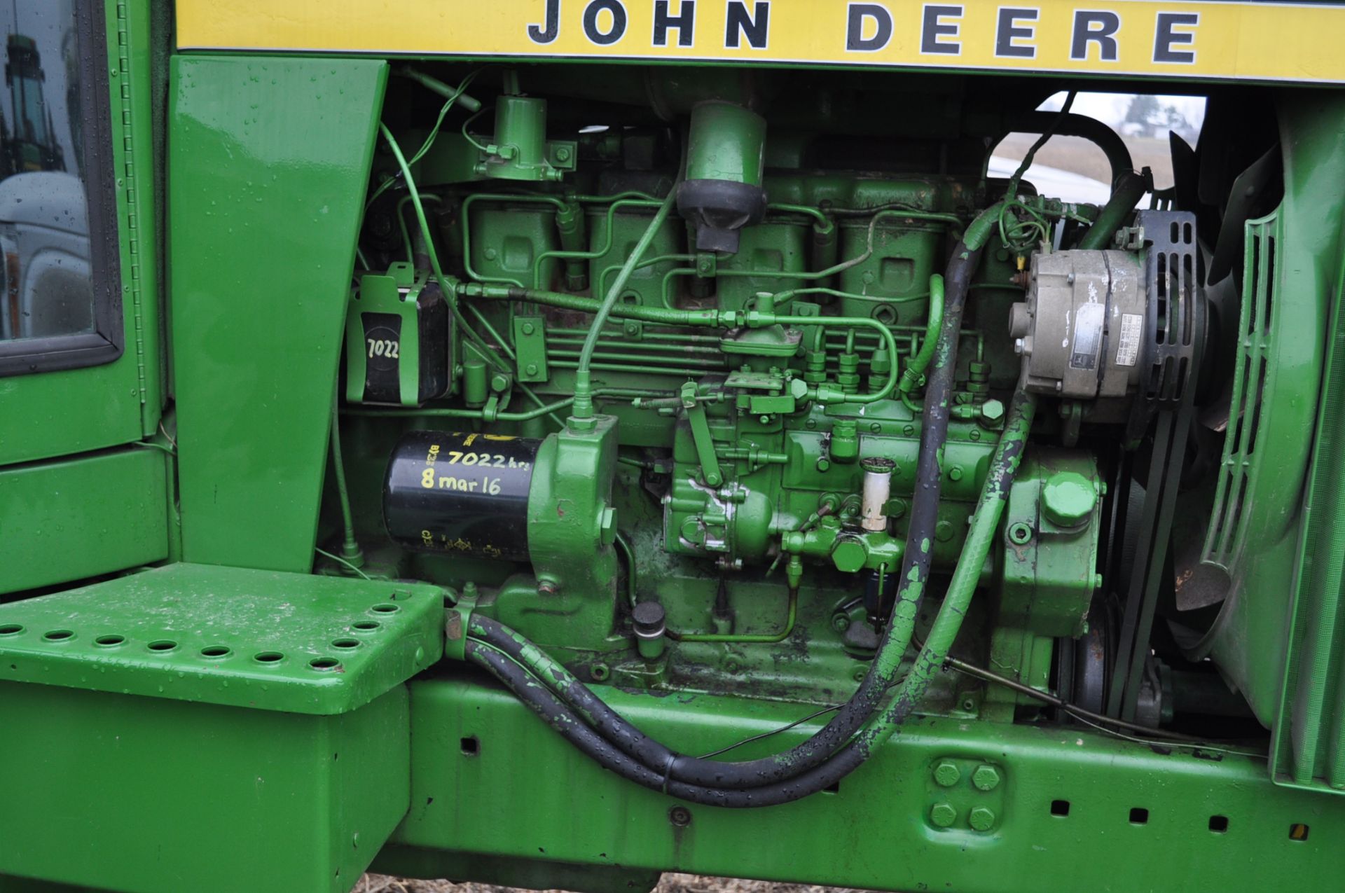 John Deere 4630 tractor, diesel, 20.8-38 hub duals, 14L-16 front, CHA, Quad range, 2 hyd remotes, - Image 9 of 22