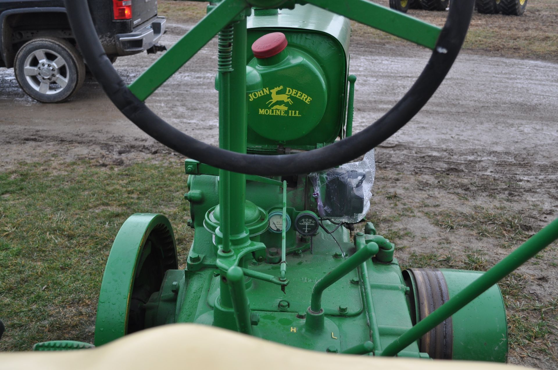 1937 John Deere Unstyled A, 11-36 tires, narrow front, 540 pto, SN 457396 - Image 11 of 12