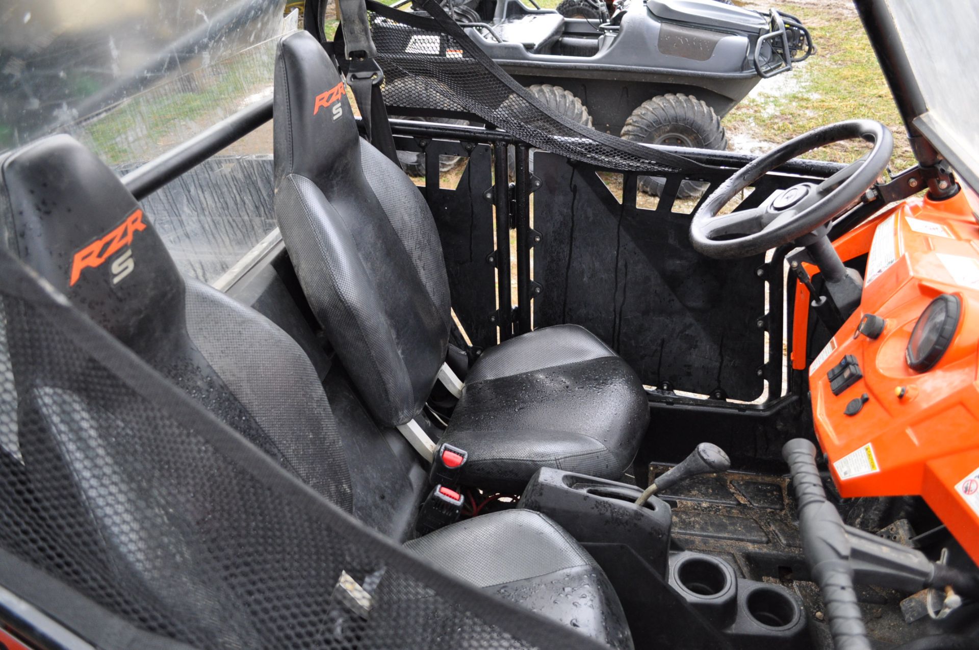 2010 Polaris Ranger RZR, 800 EFI, AT26 x 12 R 12 rear, AT26 x 9 R 12 front, half doors, 102 hrs, 899 - Image 9 of 9