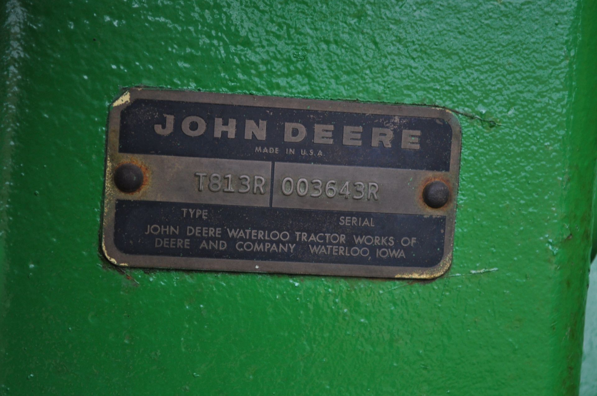 John Deere 4520 tractor, diesel, 18.4-38 rice & cane axle duals, 11.00-16 wide front, ROPS w/ - Image 14 of 17