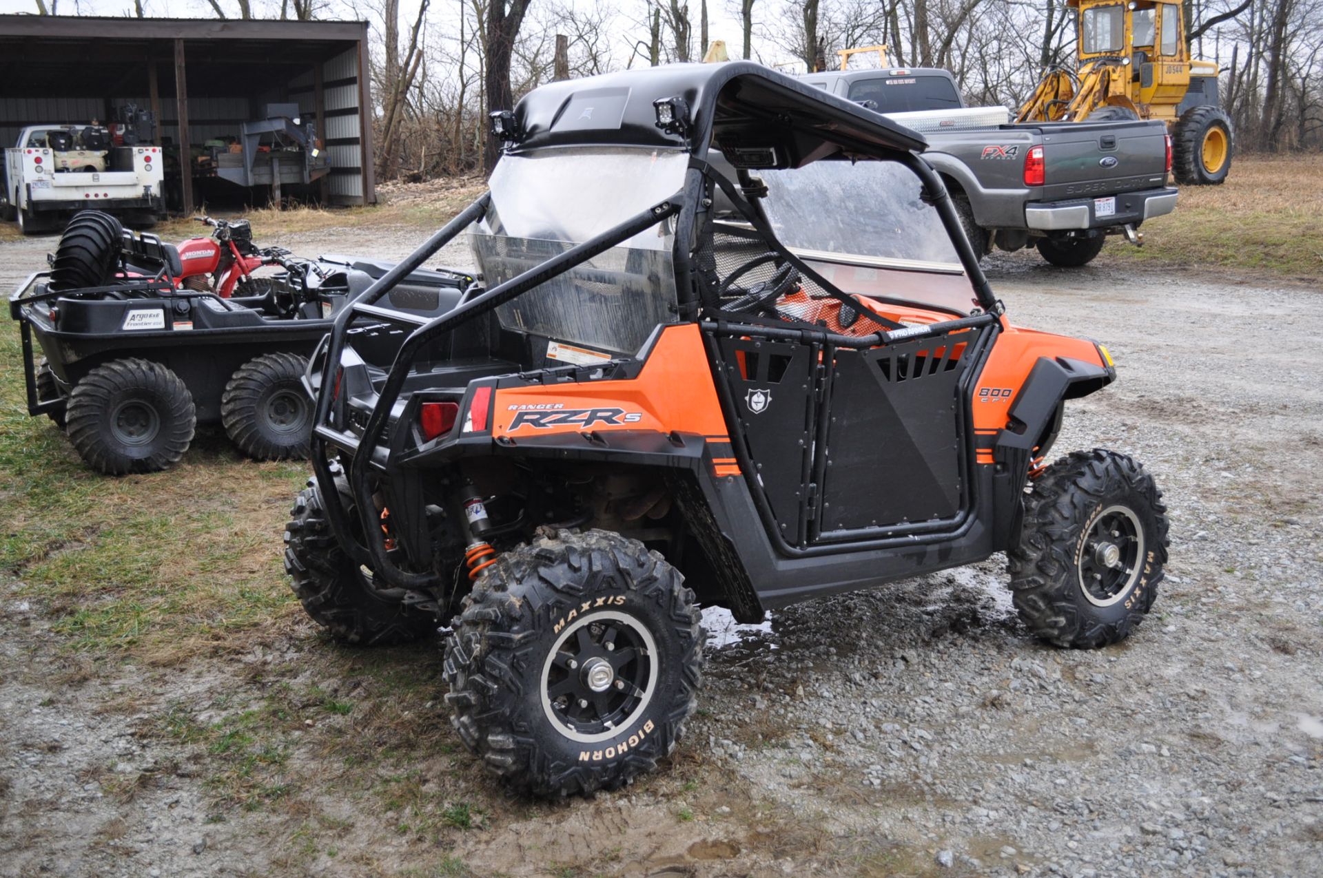 2010 Polaris Ranger RZR, 800 EFI, AT26 x 12 R 12 rear, AT26 x 9 R 12 front, half doors, 102 hrs, 899 - Image 3 of 9