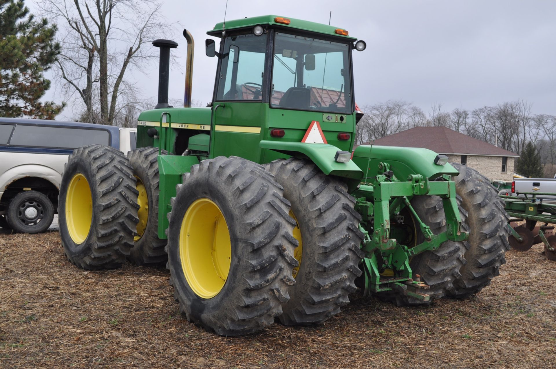 John Deere 8430 tractor, 4WD, diesel, 20.8-34 duals, CHA, Quad range, 3 hyd remotes, 1000 pto, 3 pt, - Image 2 of 19