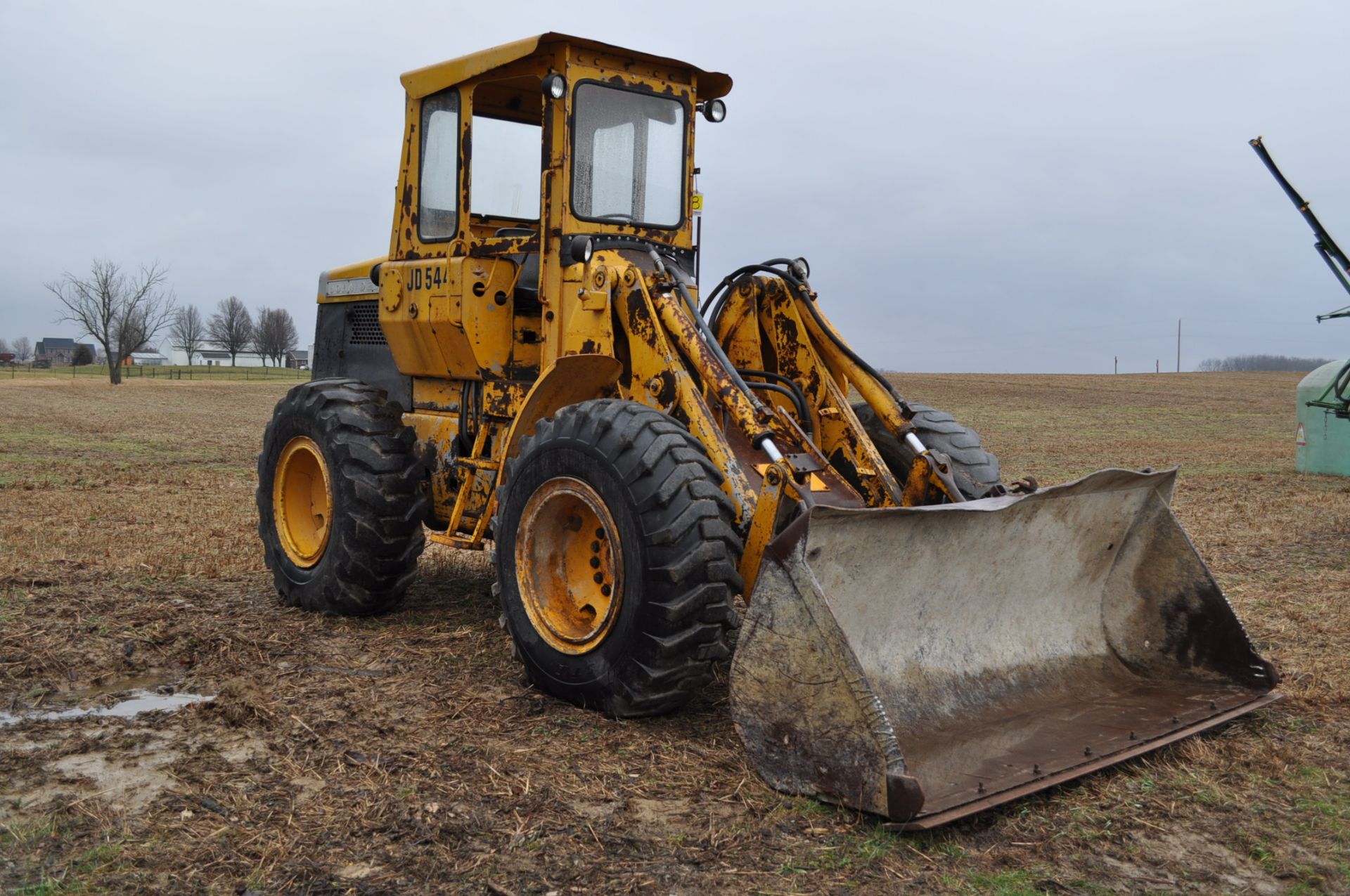 John Deere 544 Payloader, 17.5-25 tires, shows 1074 hrs, SN 0767621 - Image 4 of 16