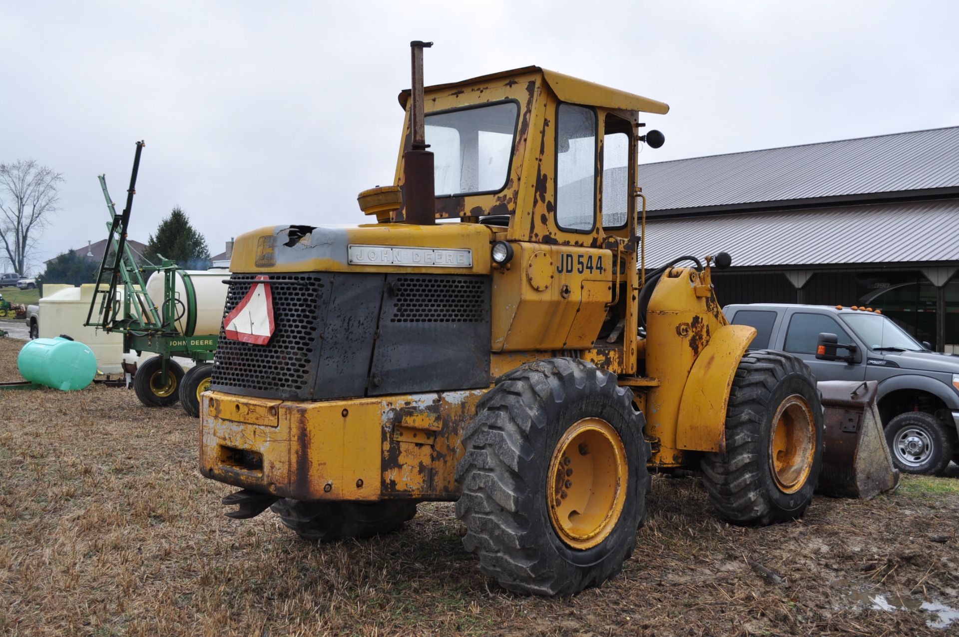 John Deere 544 Payloader, 17.5-25 tires, shows 1074 hrs, SN 0767621 - Image 3 of 16