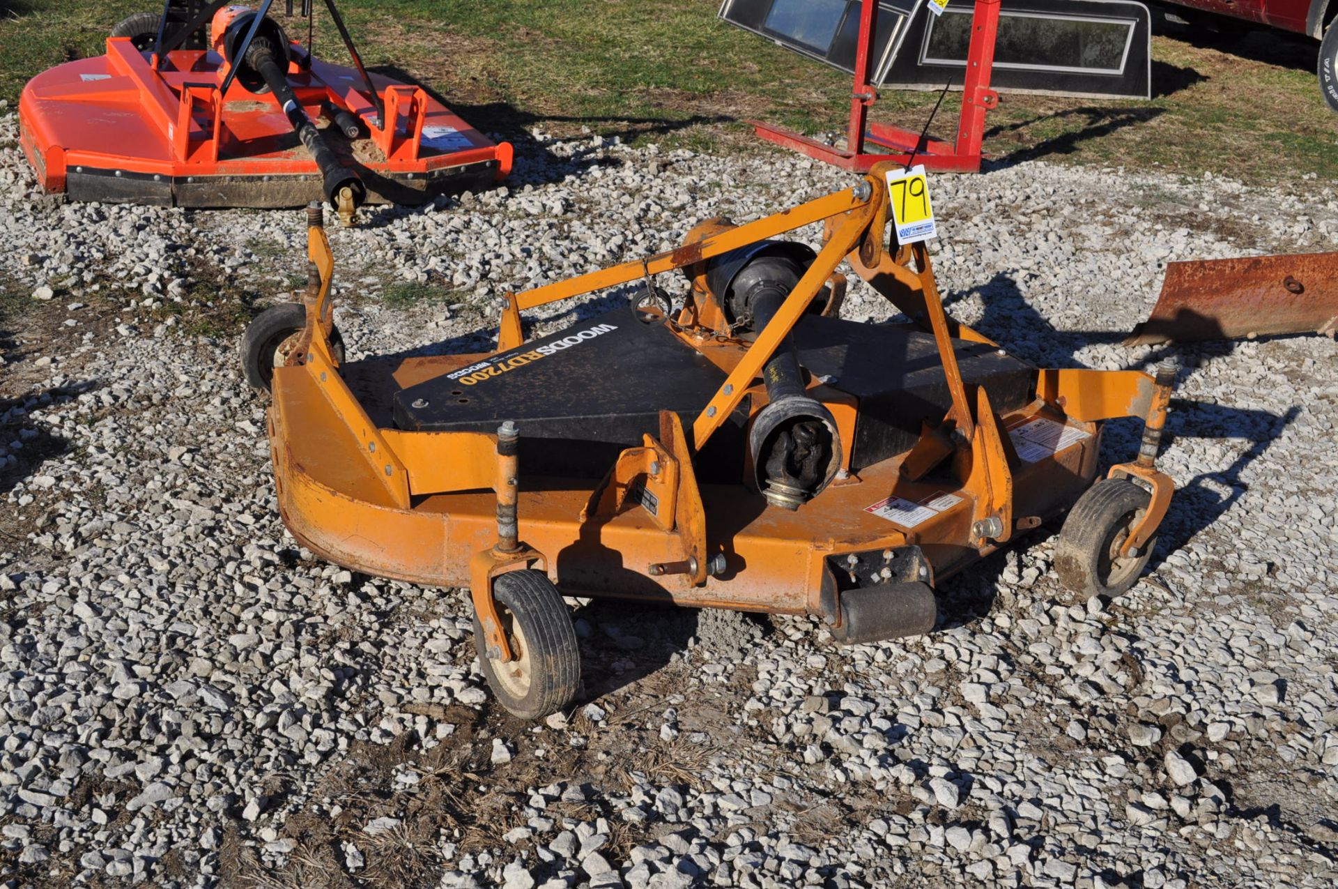 72" Woods RD7200 finish mower, 3 pt, 540 PTO - Image 2 of 6