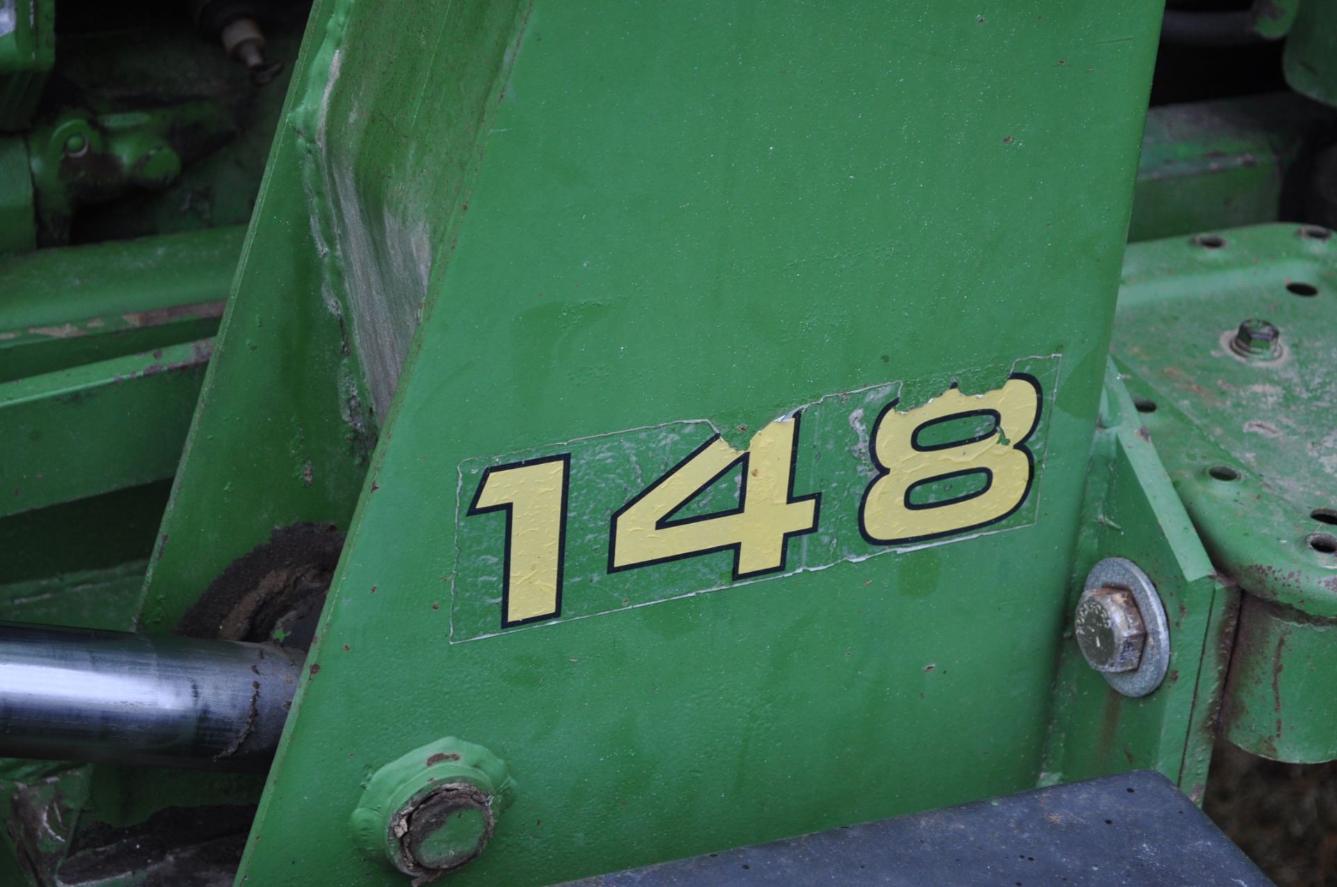 John Deere 4030 tractor, diesel, 18.4-34 rear duals, rear wts, 9.5-15 front, 4-post canopy, Syncro, - Image 18 of 26