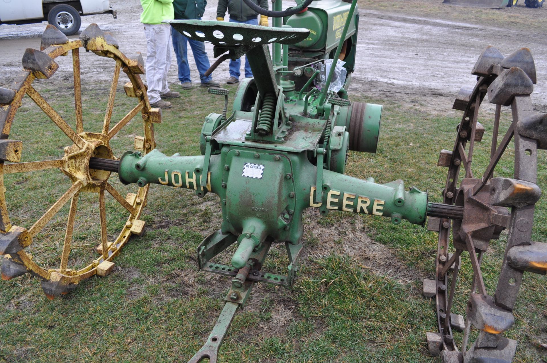 1937 John Deere Unstyled B, steel wheels, narrow front, SN B-34364 - Image 9 of 11