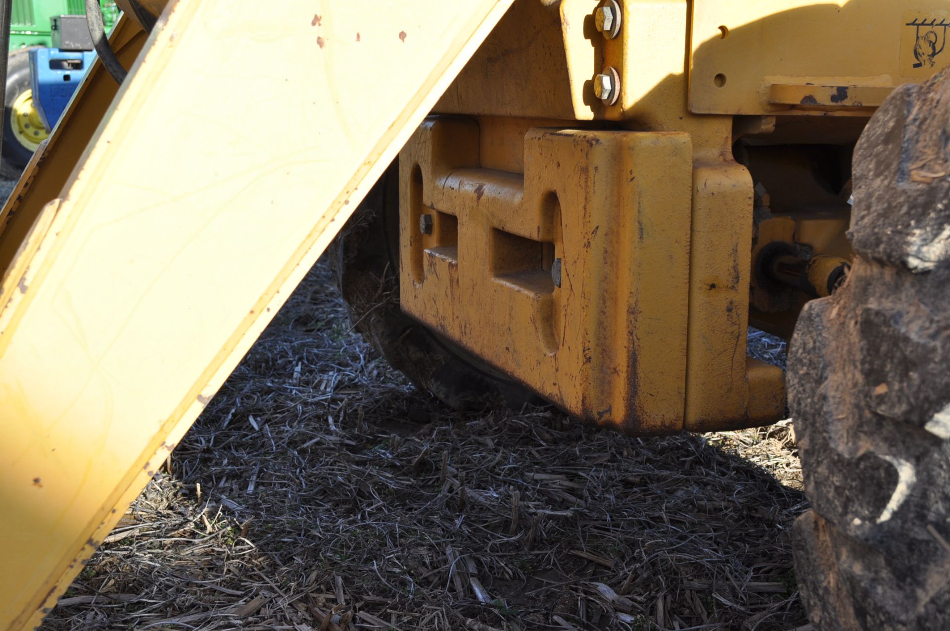 John Deere 310SE Backhoe, 4X4, Cab, heat, rubber and steel outriggers, sells with 24 inch WB Bucket, - Image 11 of 22