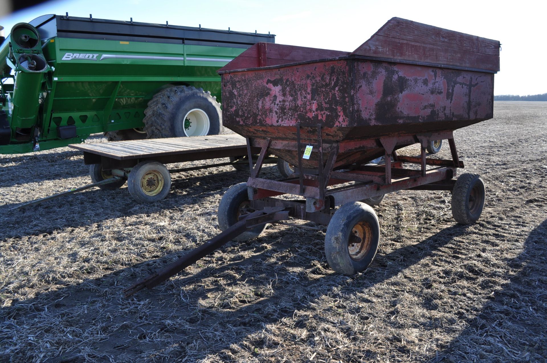 200 bu Gravity wagon with Coby gear