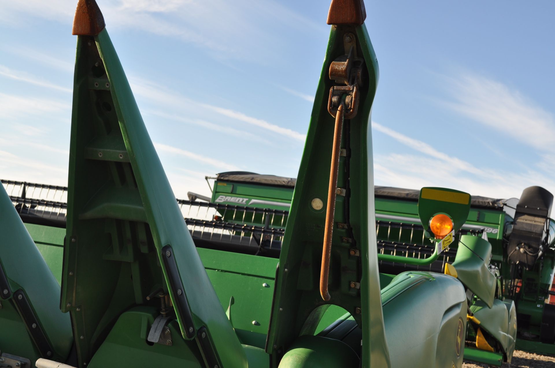 2014 John Deere 612C Poly corn head, hyd deck plates, knife rolls, Row Sense feeler, 1 set of - Image 22 of 26