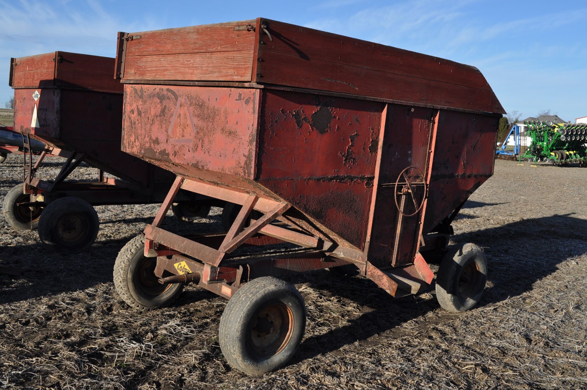 200 bu Gravity wagon with Coby gear - Image 3 of 10