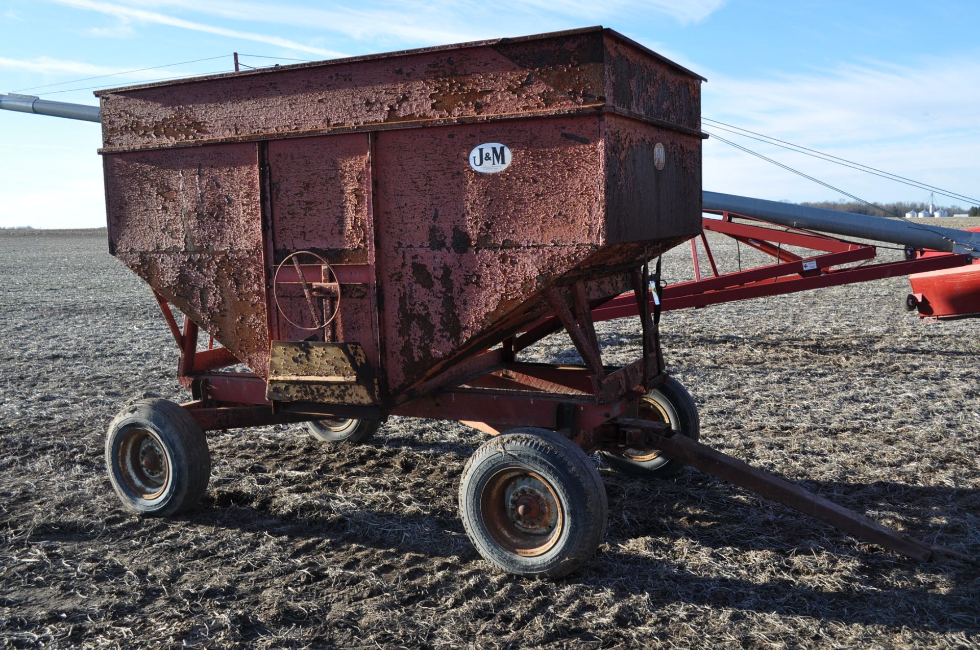 200 bu J&M Gravity wagon on Coby gear - Image 4 of 10