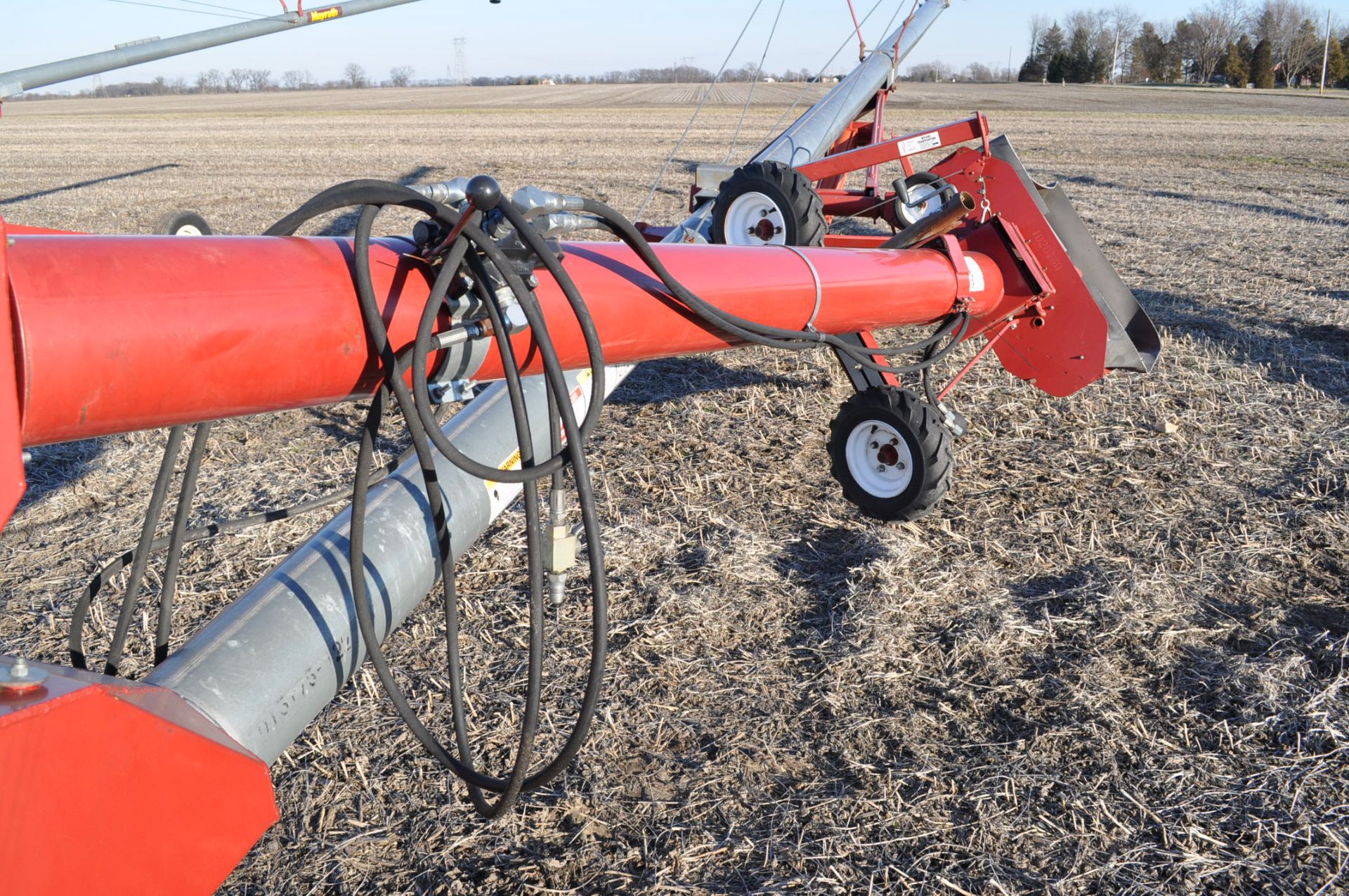8” x 61’ Mayrath swing-a-way auger, hyd auger mover - Image 4 of 10