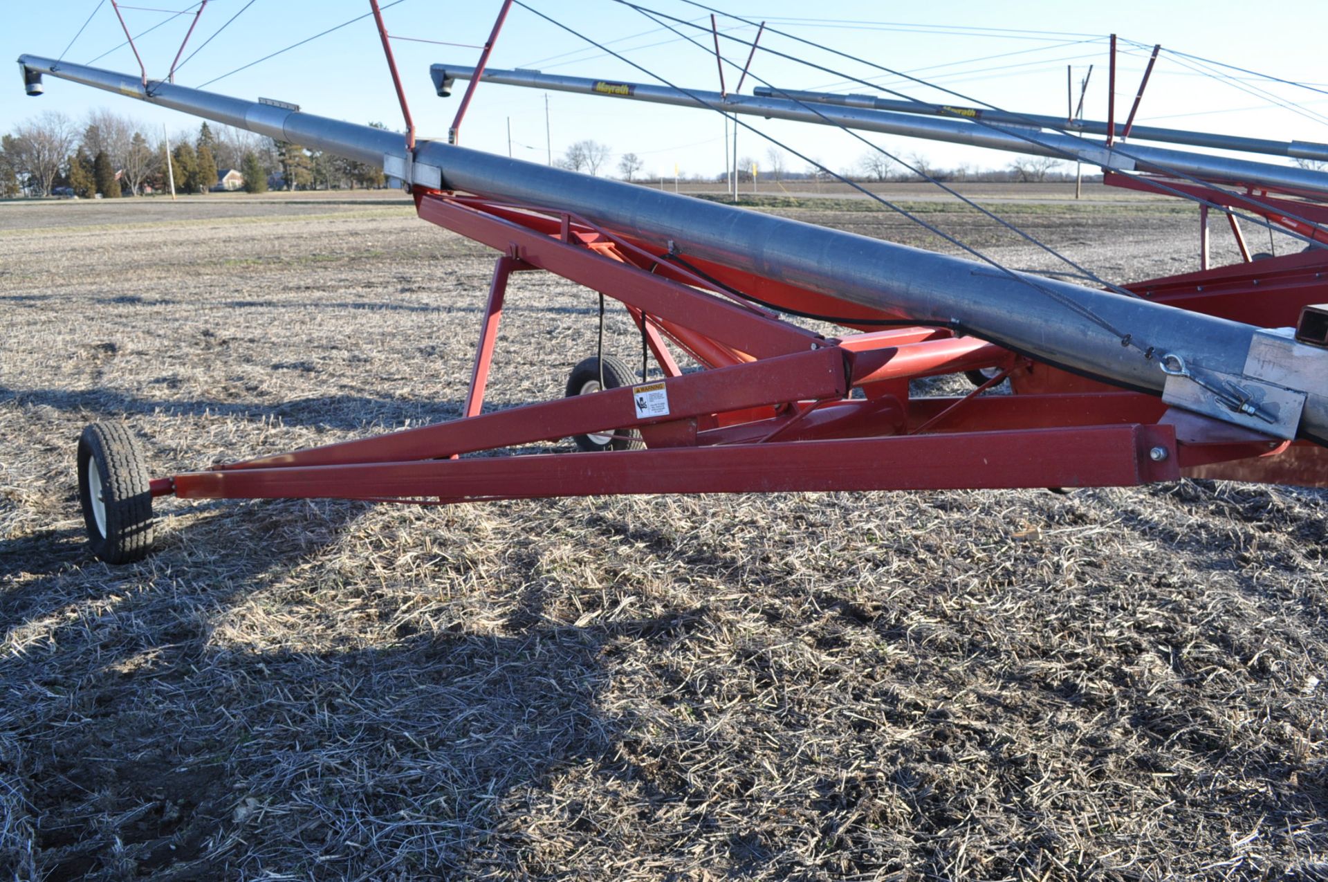 8” x 61’ Mayrath swing-a-way auger, hyd auger mover - Image 9 of 10