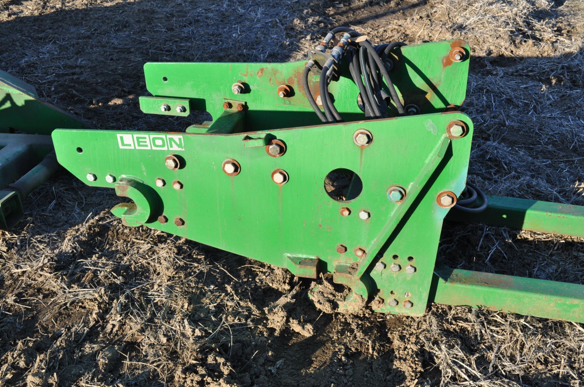 12’ Leon 09000 silage blade, mounts for JD 9220, SN 26617502 - Image 4 of 8