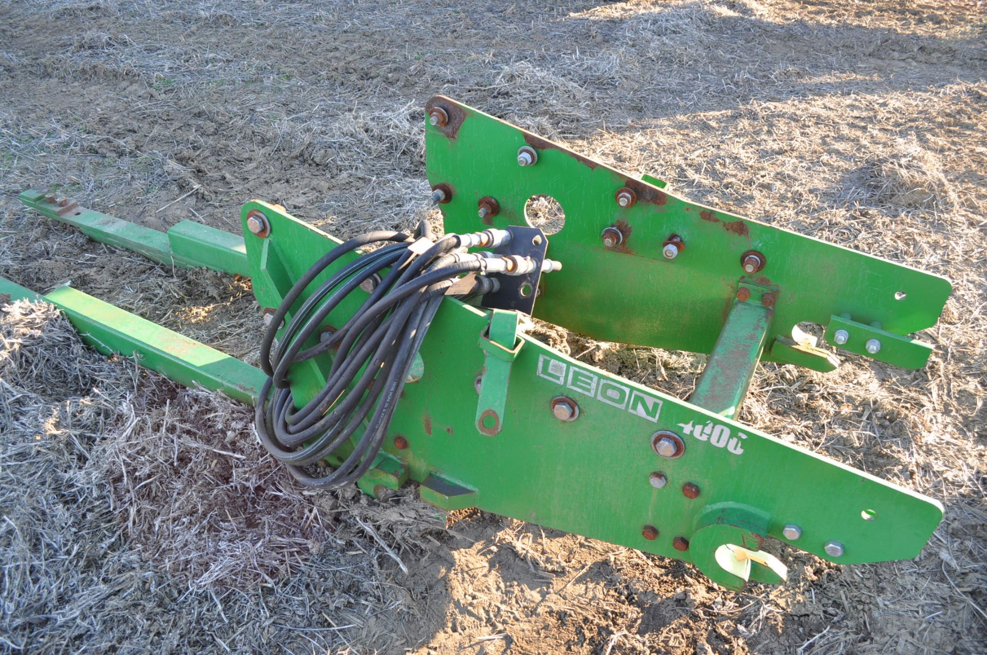 12’ Leon 09000 silage blade, mounts for JD 9220, SN 26617502 - Image 6 of 8