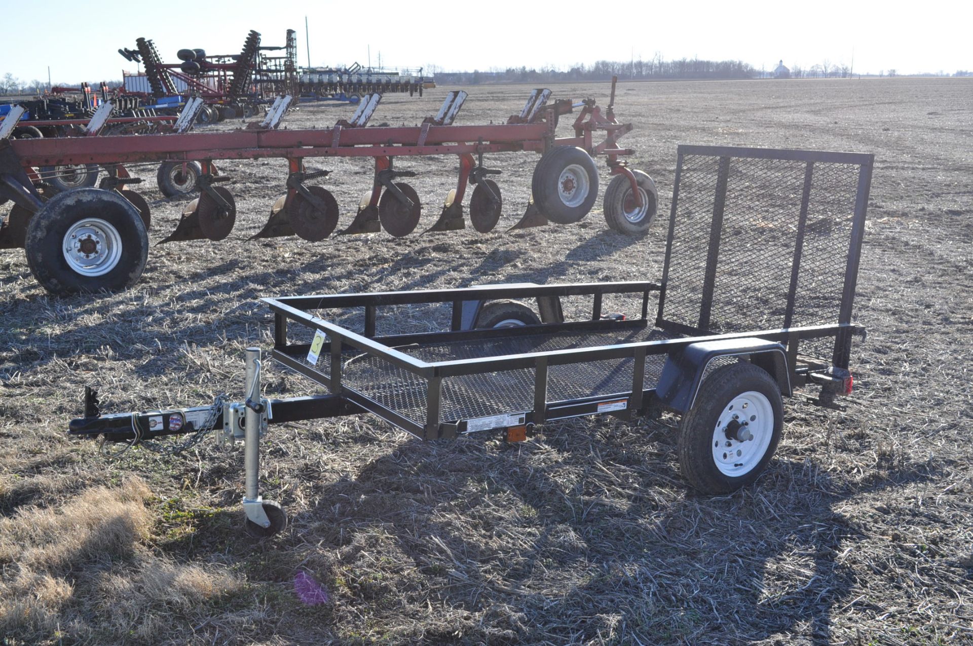 4’ x 7’ single axle utility trailer, NO title