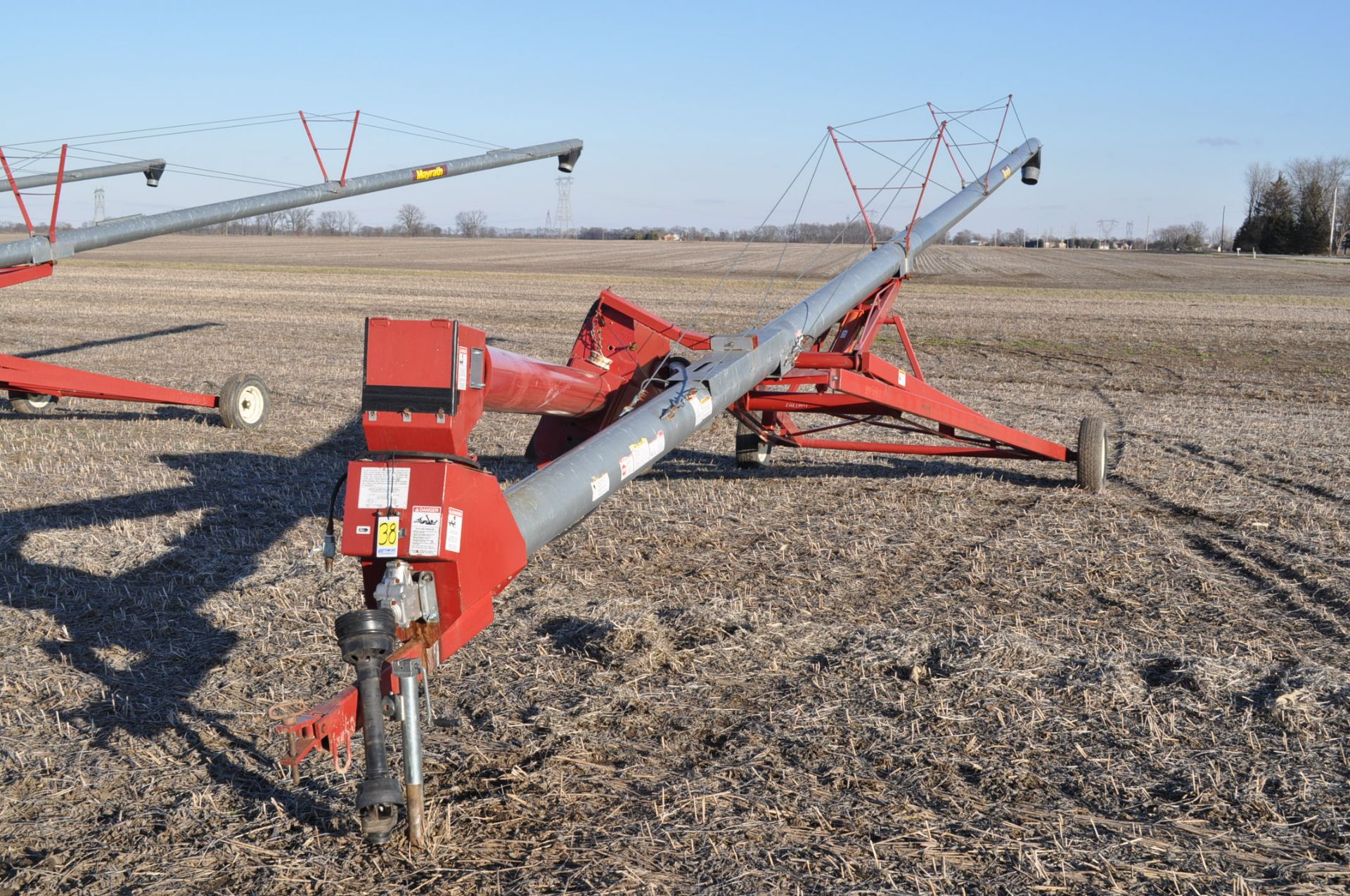 Mayrath 10” x 70’ swing-a-way auger, 540 pto