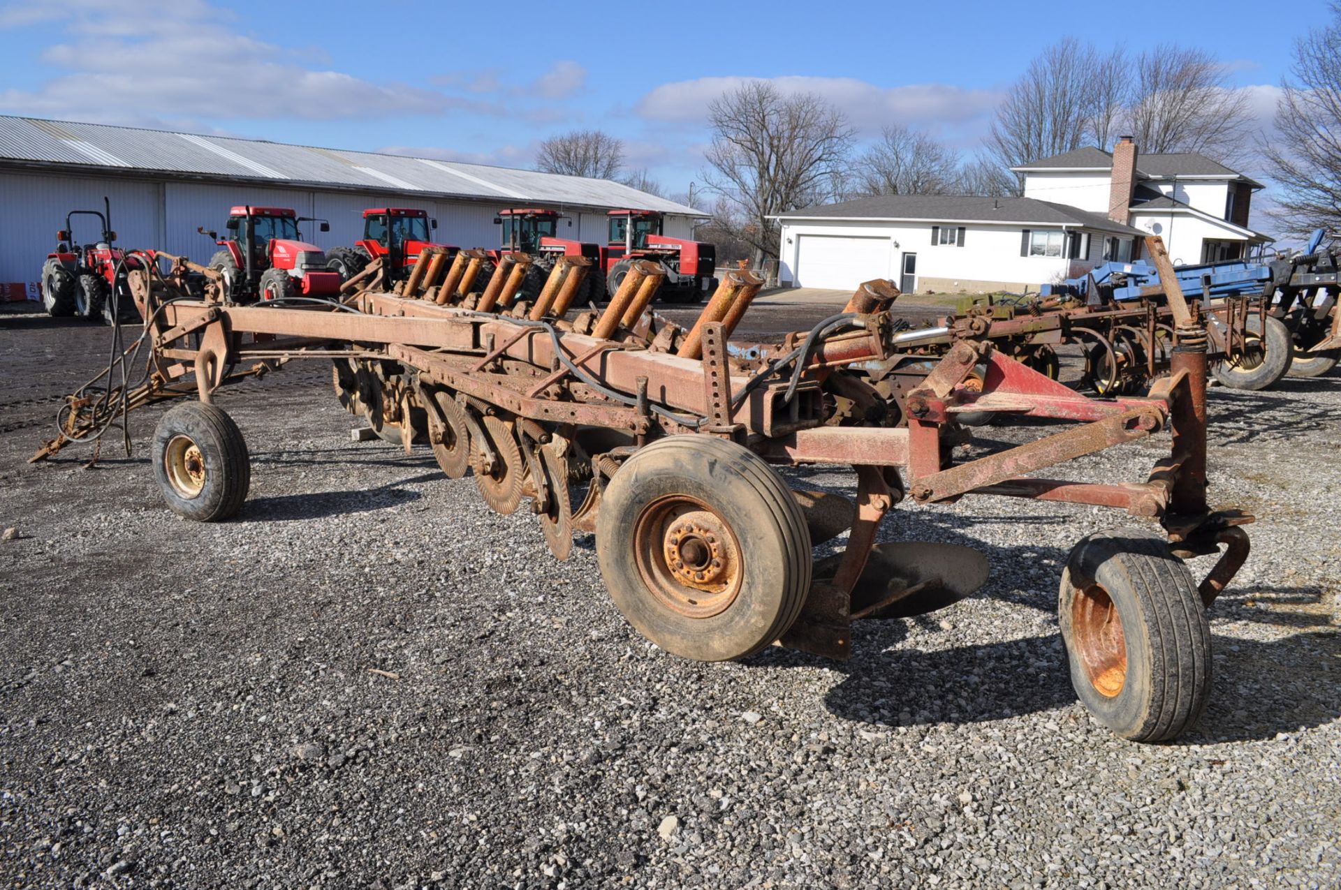 International 700 onland moldboard plow, 7 btm, auto reset trip - Image 4 of 16