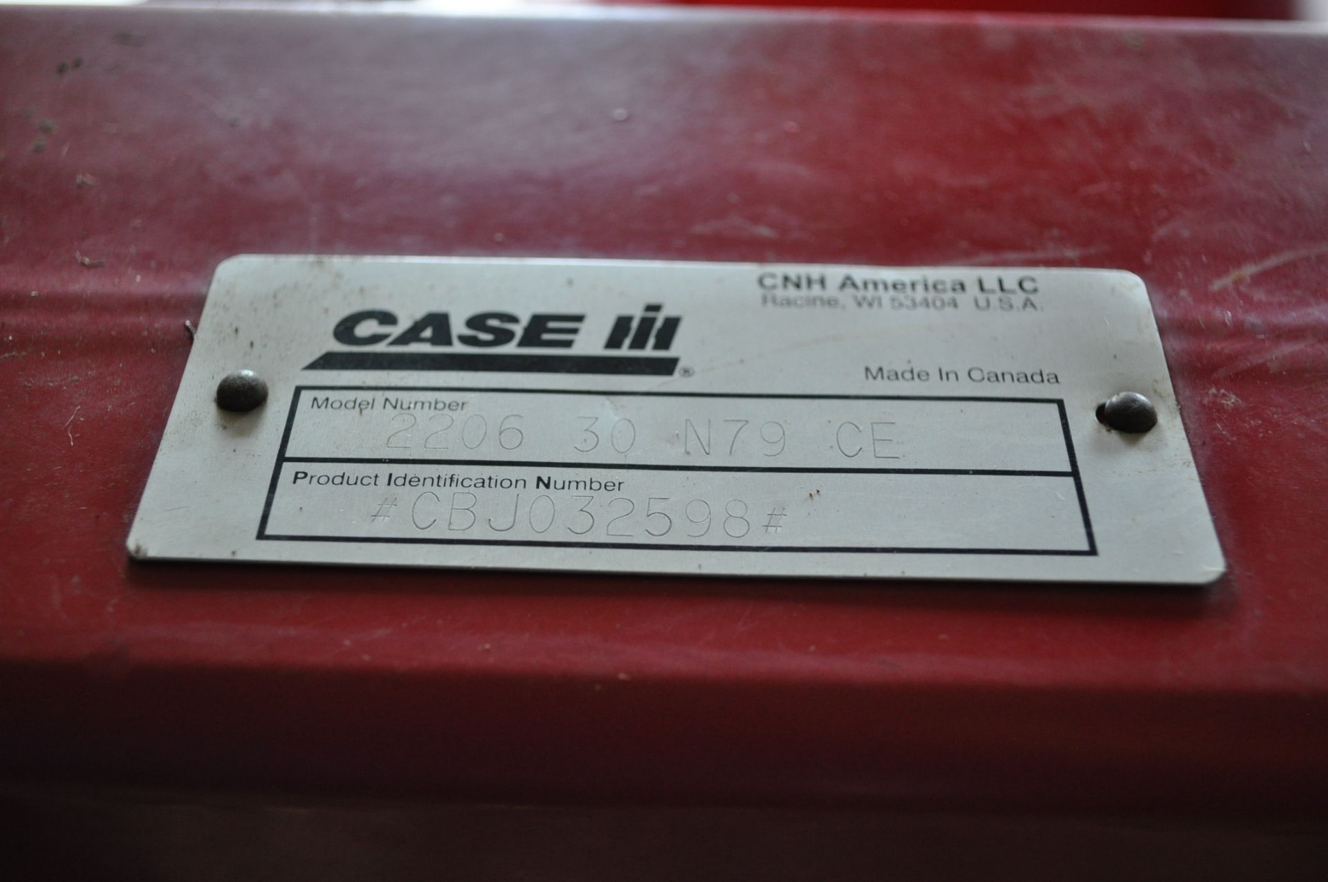 Case IH 2206 corn head, poly, hyd deck plates, height sensors, SN CBJ032598 - Image 11 of 11