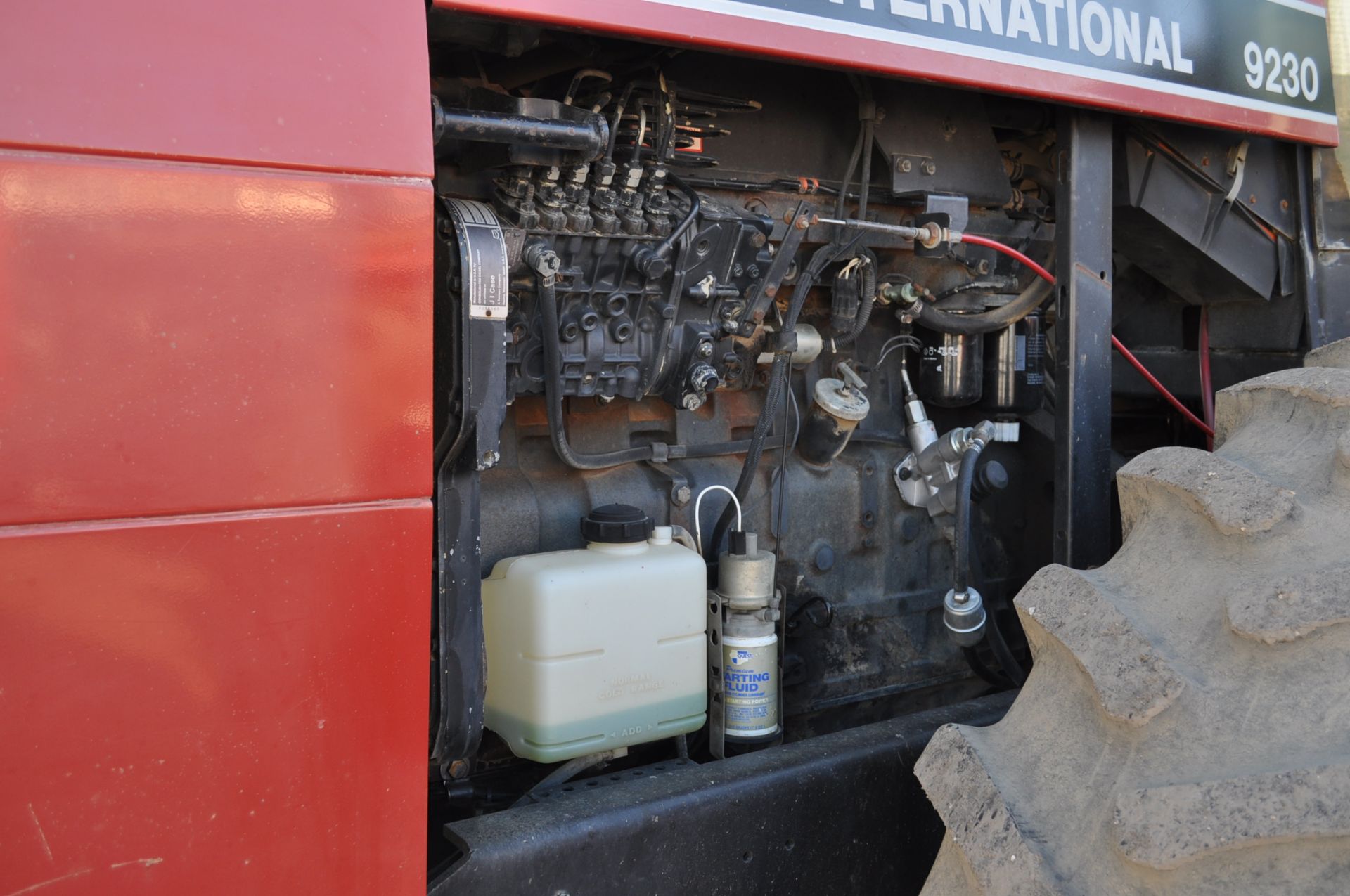 Case IH 9230 4WD tractor, 18.4-38 duals, power shift, skip shift, 4 hyd remotes, 3pt, quick hitch, - Image 16 of 23