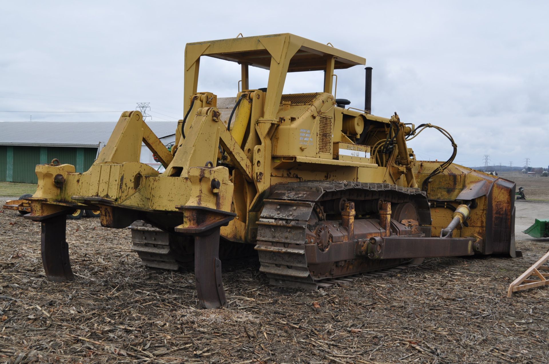 Fiat-Allis 41-B dozer, 32” wide tracks, 2-way 18 ½’ blade, rear ripper, SN 75503356 - Image 3 of 22