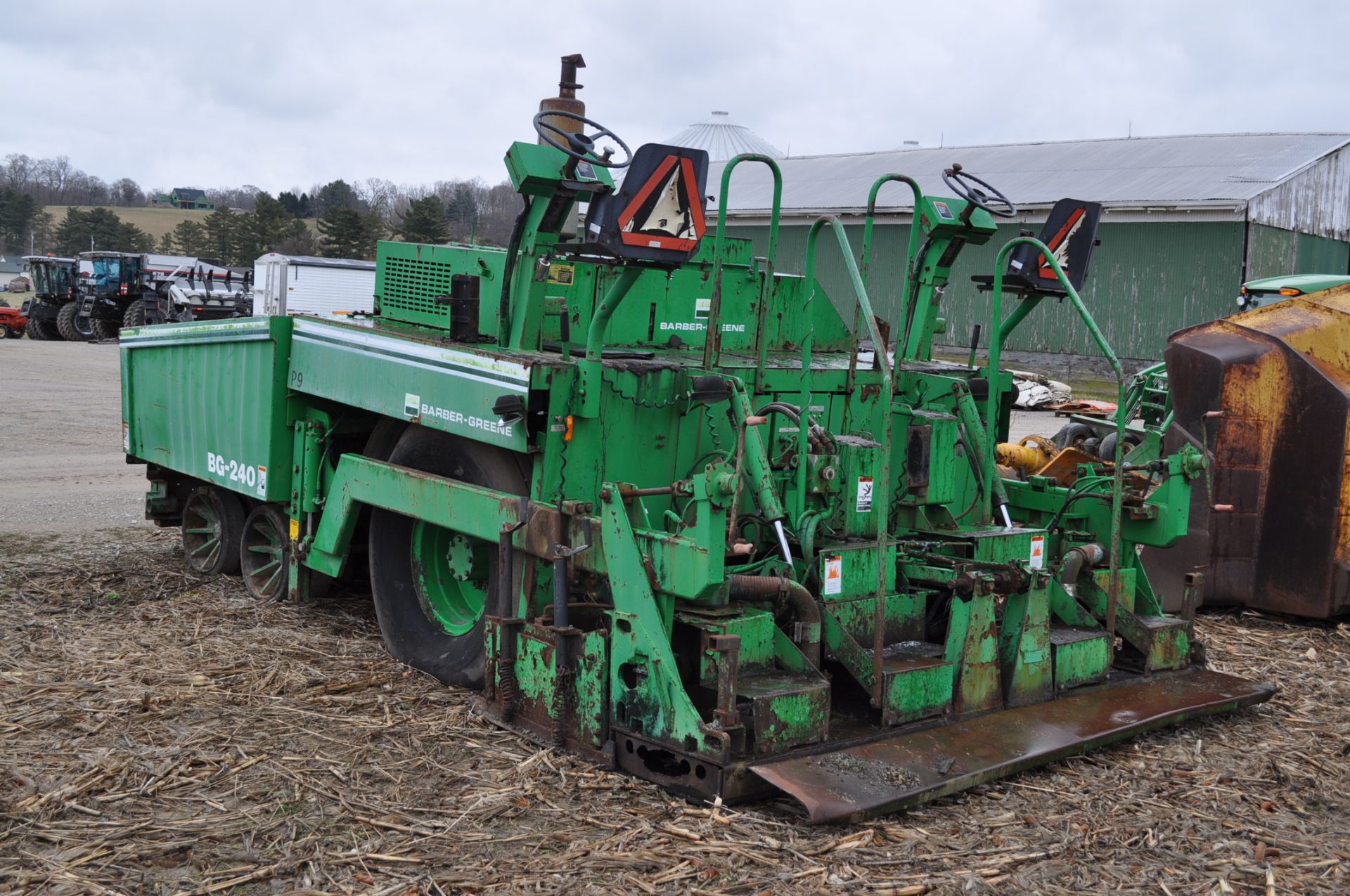 Barber Greene BG-240 paver, JD diesel, SN BG240X540 - Image 3 of 12