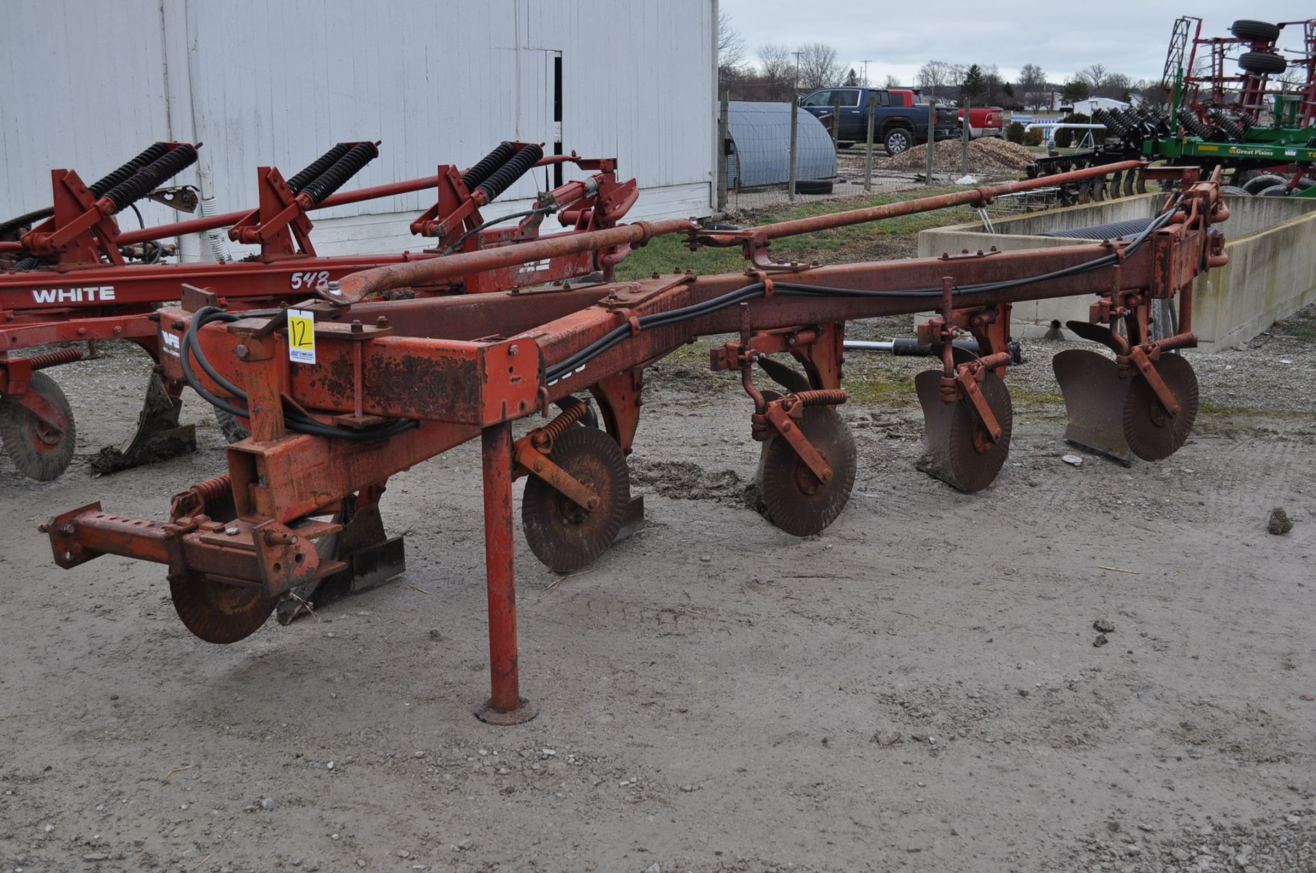 White 588 Plow 5-18” toggle trip