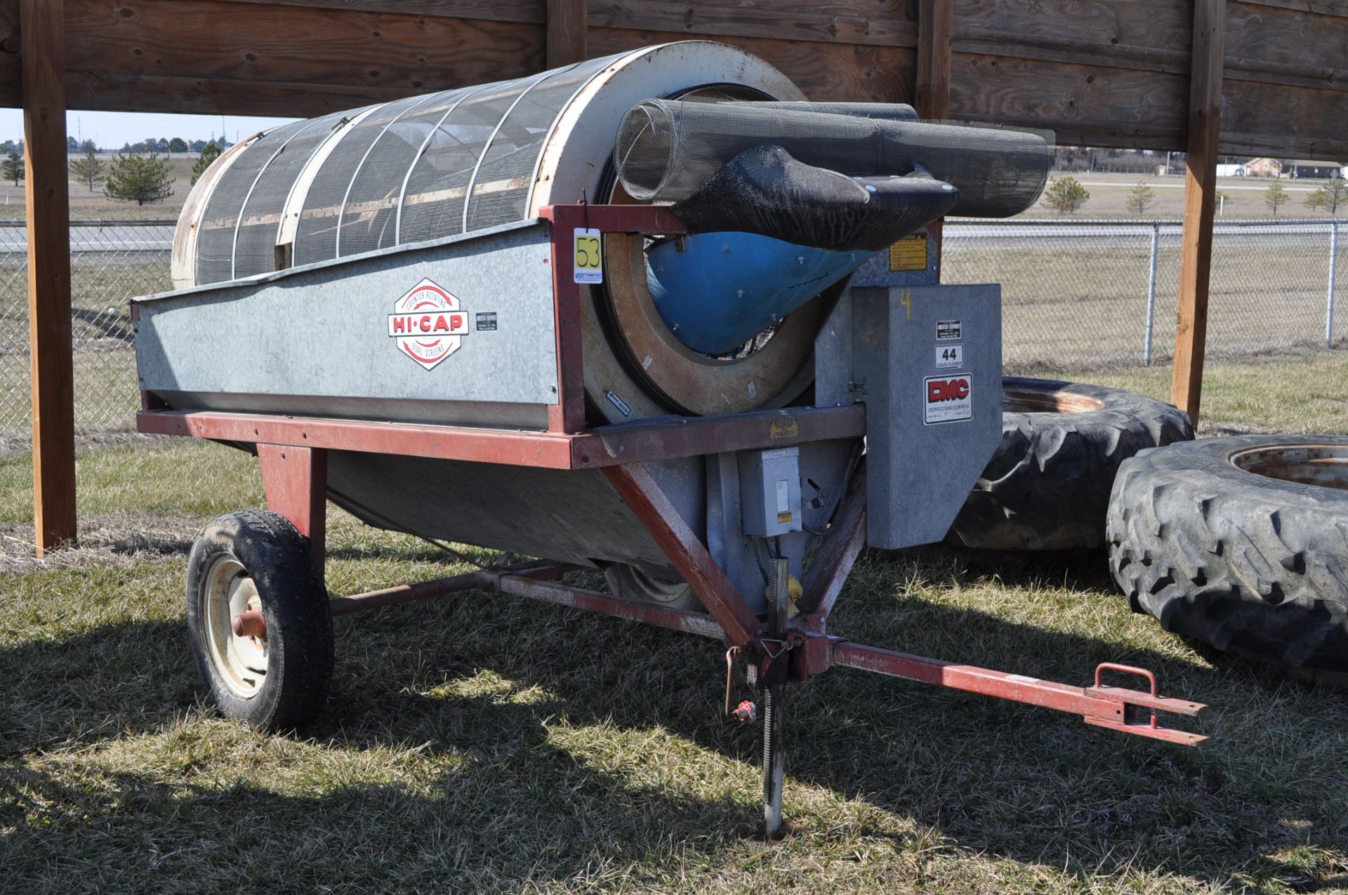 HY-CAPP #44 rotary grain cleaner, 220V electric - Image 2 of 5