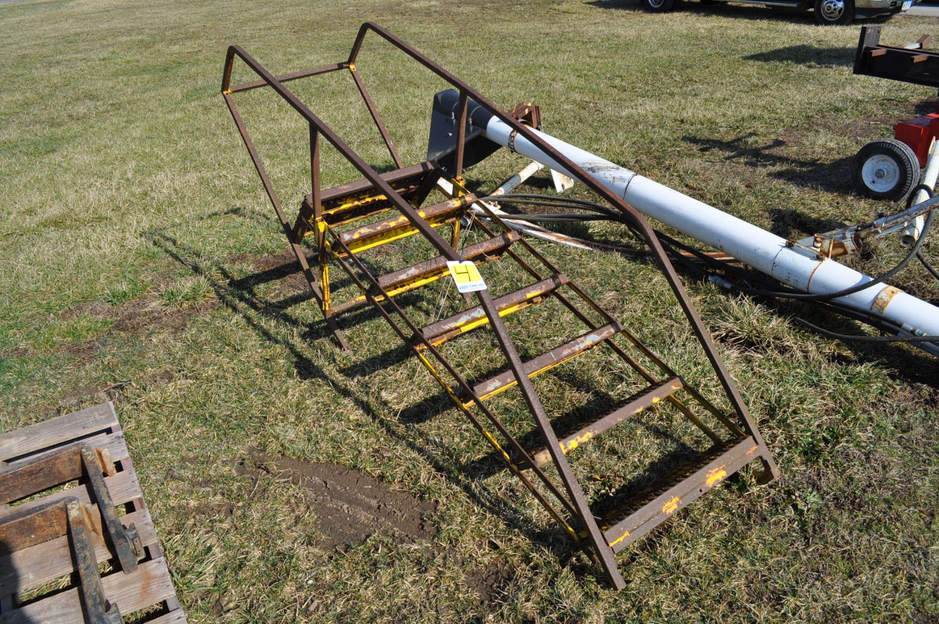 metal stairs